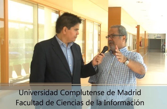Noé Pernía entrevista a Tulio Hernández en Madrid