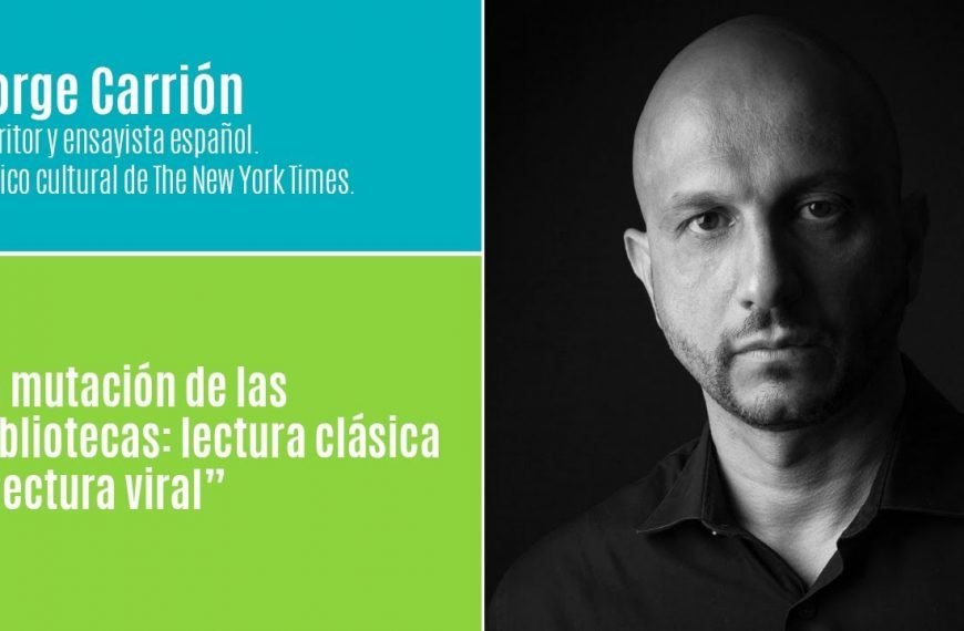 Cuarta sesión de la Cátedra Permanente (2020) con Jorge Carrión