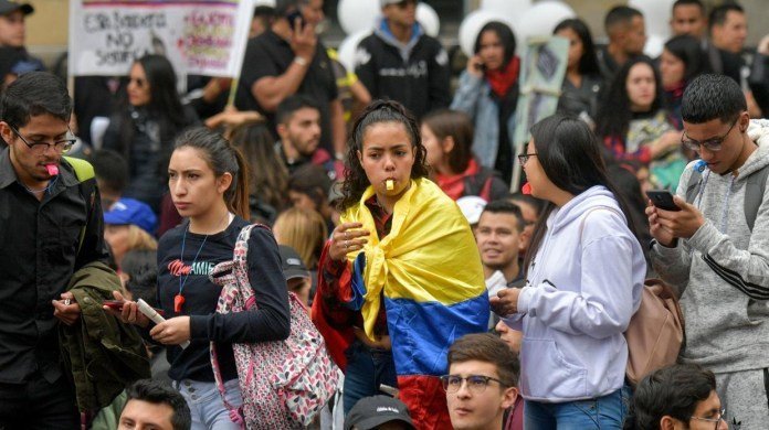 colombia protesta U3015257077659iC