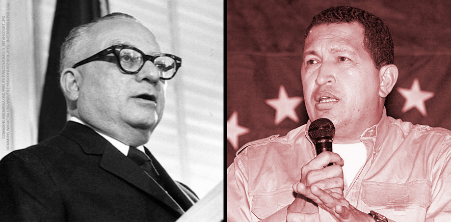 Romulo Betancourt- Hugo Chavez